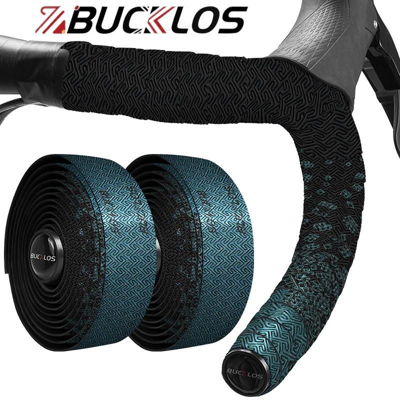 BUCKLOS Bicycle Handlebar Tapes Shock-Absorption Cycling Handlebar Tape Road Bike Drop Bar Tape Road