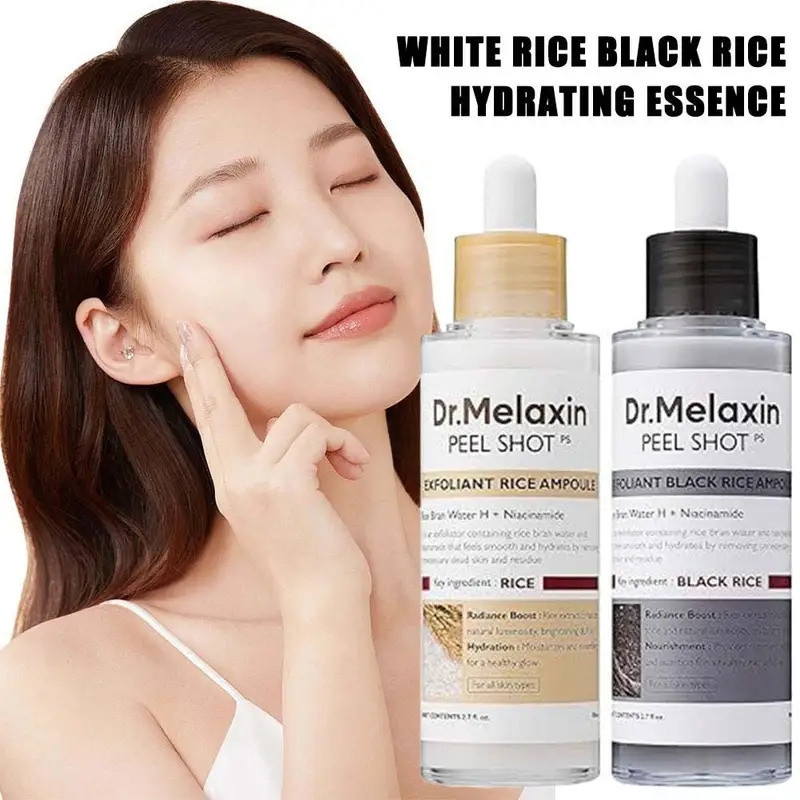 ดร. Melaxin Rice Exfoliating Serum Facial Moisturizing Soften Serum Blackhead Removal Hydrating Pore หดตัวเกาหลี Skin Care