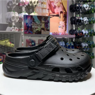 Cross Hole รองเท้าผู้ชายผู้หญิง Speedy Snail กีฬากลางแจ้ง Baotou รองเท้าแตะรองเท้าแตะ Anti-slip หนา soled Beach