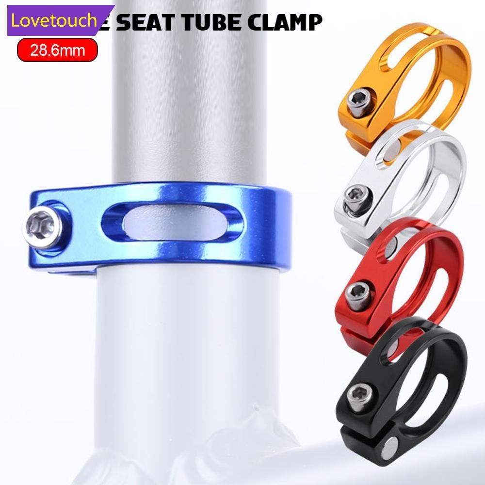 LOVETOUCH อลูมิเนียมจักรยานที่นั่งโพสต์ CLAMP Bolt สกรูล็อค 28.6 มม.อาน Seatpost Tube Clamp สําหรับ 