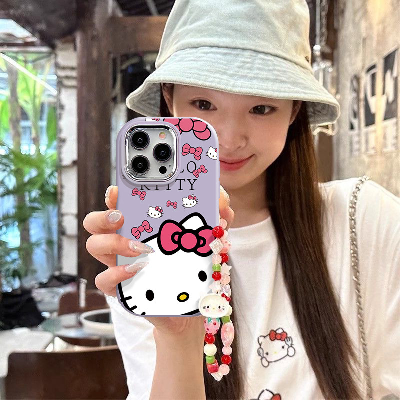 SAMSUNG Big head Bow KT CatสําหรับSamsung A02 A03 A04E A03S A02S A04 A05 A05S A10 A10S M01S A11 A12 