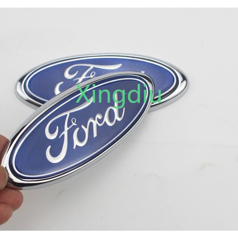 XD 1 ชิ้น 11.5x 4.5 ซม.ใหม่แฟชั่นด้านหน้า Leading Mark ด้านหน้ากระจังหน้ารถด้านหน้าและด้านหลังมาตรฐา