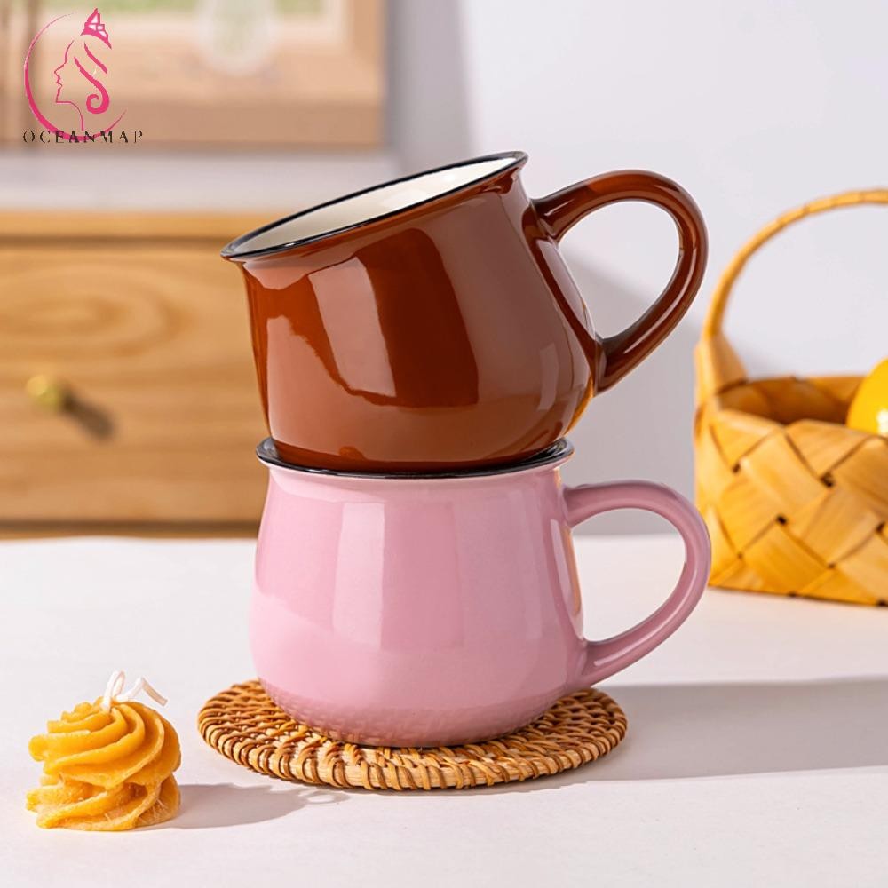 แก้วกาแฟ แผนที่มหาสมุทร,นอร์ดิก300/400มล ถ้วยนมเซรามิก,น่ารักสีทึบวินเทจถ้วยชาห้องนั่งเล่น ราคา ถูกที่สุด ดีลบีเคเค