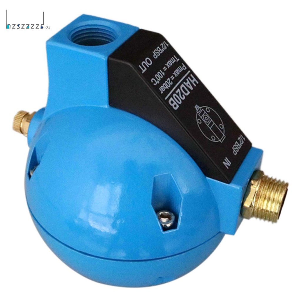 HAD20B วาล์วระบายน้ําลอยอัตโนมัติ Compressed Air Drain Valve 1/2 นิ้ว 400L/M Condensate Water Machine