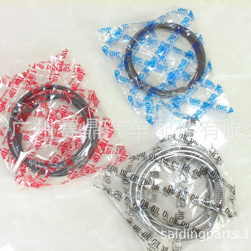 เหมาะสําหรับ Mitsubishi 6D40/6D31T/6D31/6D34T เครื่องยนต์แหวนลูกสูบอุปกรณ์เสริมเครื่องยนต์