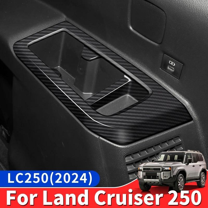 สําหรับ Toyota Land Cruiser 250 2024 1958 Prado LC250 FJ250 สามแถวซ้ายและขวาถ้วยน้ําตกแต่งกรอบ,อุปกร