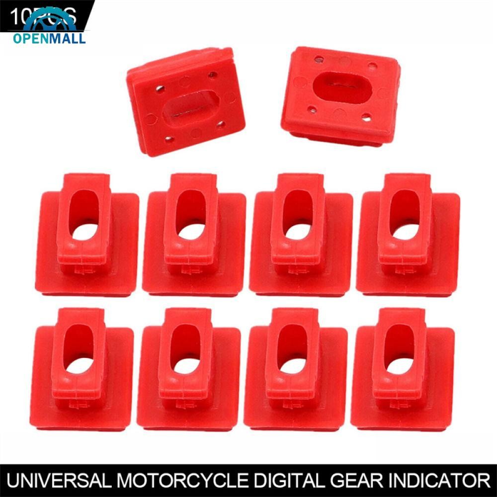 OPENMALL 10 ชิ้นคอนโซลกลางแดชบอร์ด Dash Trim Strip แทรกคลิปสําหรับ BMW E46 M3 E65 E66 X3 E83 Grommet