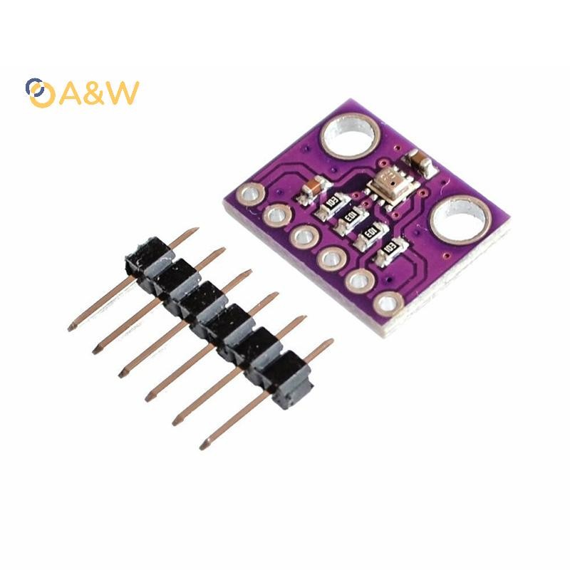 A&W BME280-3.3 BME280 BMP280 เข็มเดี่ยว 1*6Pin 3.3V โมดูลดิจิตอลใหม่