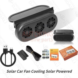 Solar Powered / USB Car Fan Cooling Car Exhaust Cooling Fan Vent Exhaust Radiator For Auto Cooler Air Fan
