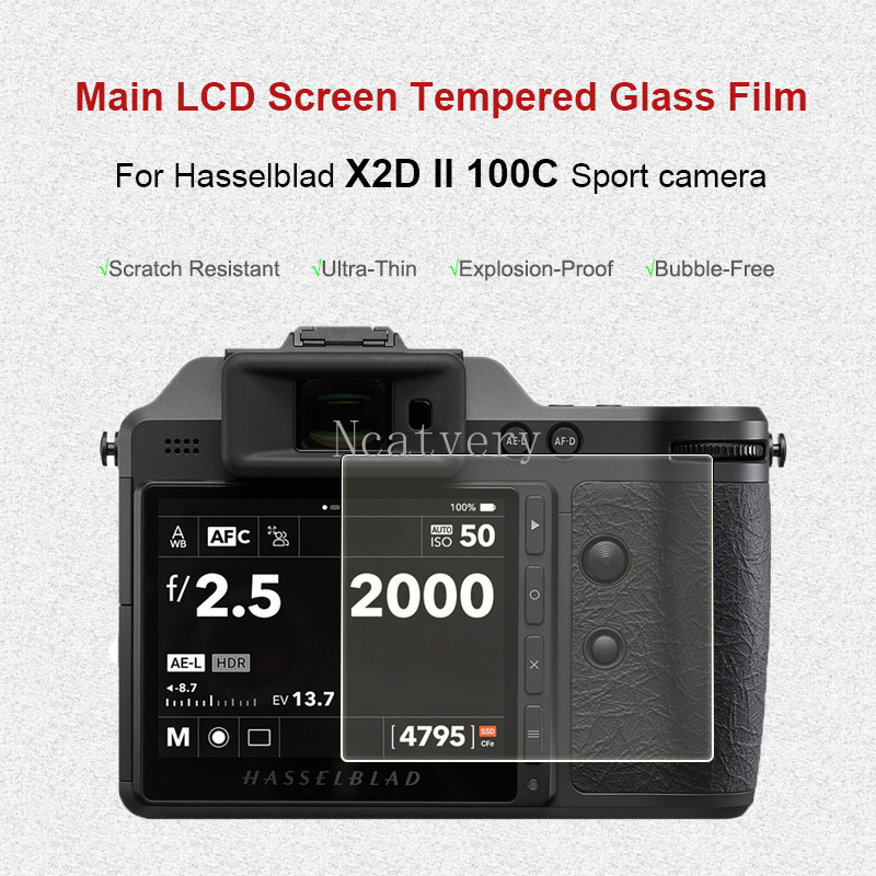 ตัวป้องกันหน้าจอสําหรับกล้อง Hasselblad X2D II 100C สําหรับ X2DII 100C ป้องกันรอยขีดข่วนและทนต่อการข