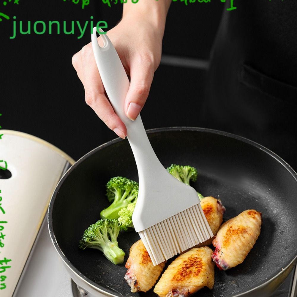 JUONUYIE แปรงน้ํามัน, แปรงย่าง Barbeque ทนความร้อน, แปรงขนมอบพื้นผิวกว้างซิลิโคนเครื่องมืออบ