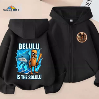 เสื้อแจ็คเก็ตเด็กผู้ชายสไตล์ใหม่สำหรับฤดูใบไม้ร่วง มีฮู้ดและซับในขนแกะแบบการ์ตูน