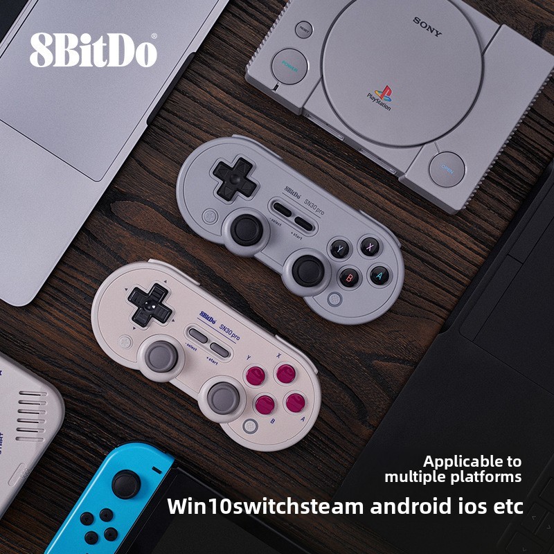 Nintendo switch SN30Pro ที่จับบลูทูธ/แบบมีสาย, จอยสติ๊กฮอลล์, ไอน้ําคอมพิวเตอร์