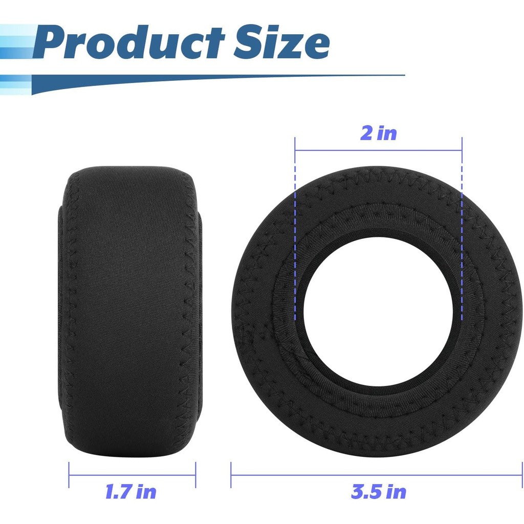 Cosmos ปกหัวน้ําหนัก 4 ชิ้น ทำจาก Neoprene ใช้กับ Dumbbell และ Barbell Heads ขนาด 7-15 kg