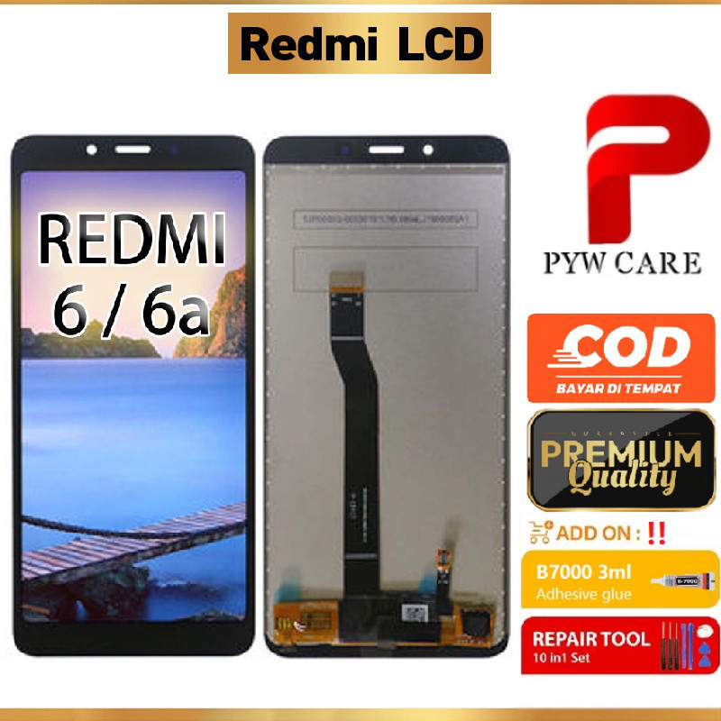 หน้าจอ LCD ที่รองรับสําหรับหน้าจอ LCD Redmi 6 / Redmi 6A