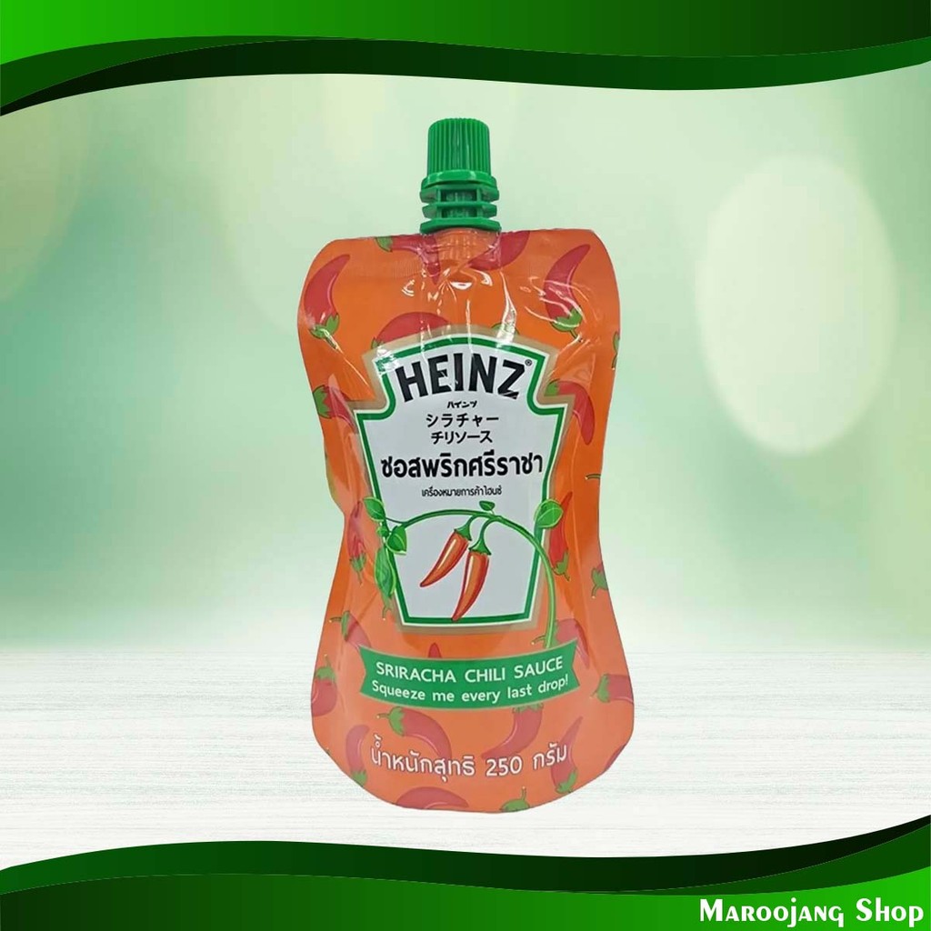 ซอสพริกศรีราชา ไฮนซ์ 250 กรัม Sriracha Chili Sauce Heinz