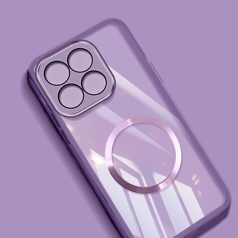 Honor X8 X8A X8B X8C 4G แม่เหล็กโปร่งใสชาร์จเร็วเคสซิลิโคนอ่อนนุ่มกันกระแทกโปร่งใสเคสโทรศัพท์ใหม่ RFVTGBYHM