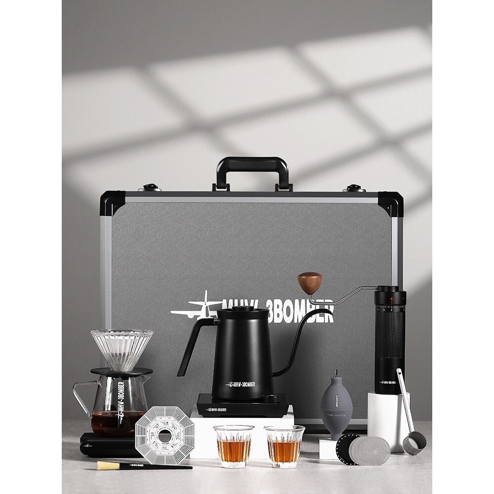 MHW3BOMBER B 3 Tactics กระเป๋าเดินทางกาแฟกระเป๋าเดินทาง 12 in 1pour Over กระเป๋าเดินทาง R3 เครื่องบด