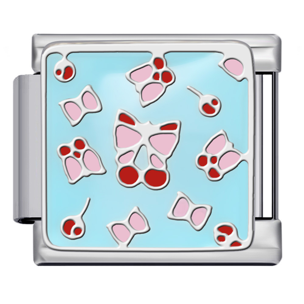 โบว์เชอร์รี่สไตล์อิตาเลียน กับสร้อยข้อมือไทเทเนียมสแตนเลส สำหรับการทำเอง - รูปที่ 3