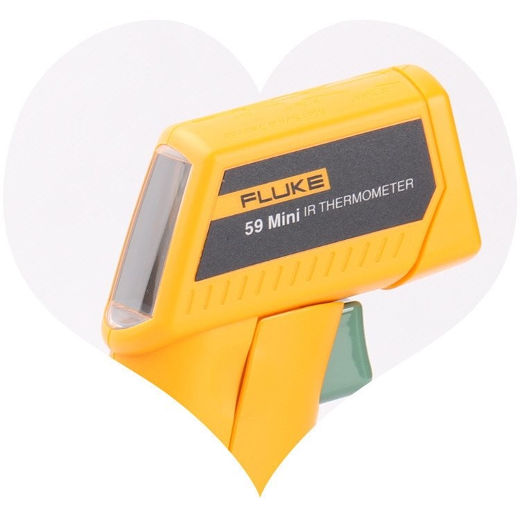 เครื่องวัดอุณหภูมิอินฟราเรด Fluke American Temperature เทอร์โมมิเตอร์มือถือ Fluke59F59