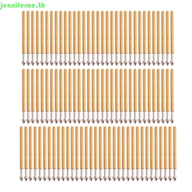 Jenniferae 16 มม.รอบหัว Pin P75-E2 ฤดูใบไม้ผลิ Test Probe Pogo Pin เครื่องมือทดสอบสําหรับ PCB Test