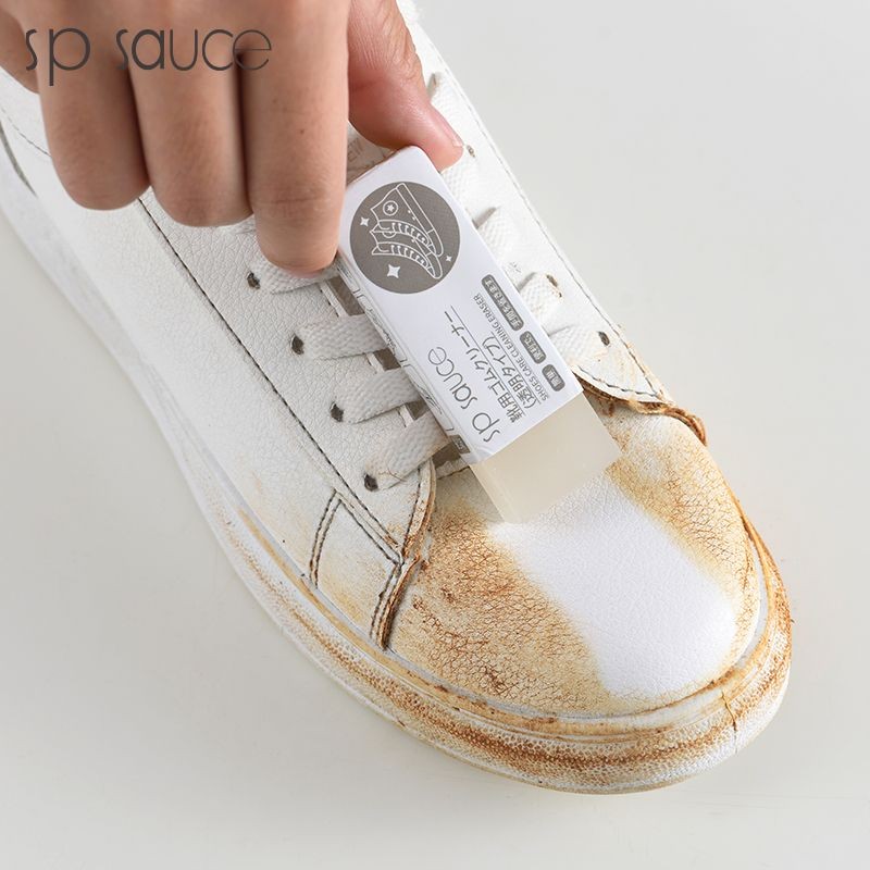 Little White Shoe Shine Handy Tool Suede Eraser Canvas Suede Suede Raw Rubber Shoe Shine * yj#9