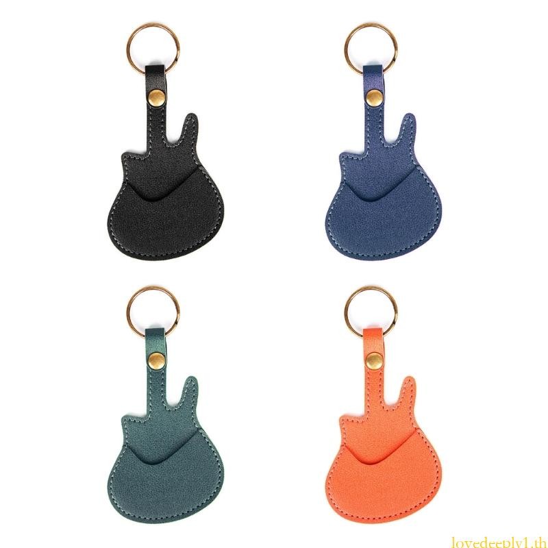 Love สะดวก Guitar Pick Holder Guitar Pick Case Soft Guitar Pick Organizer