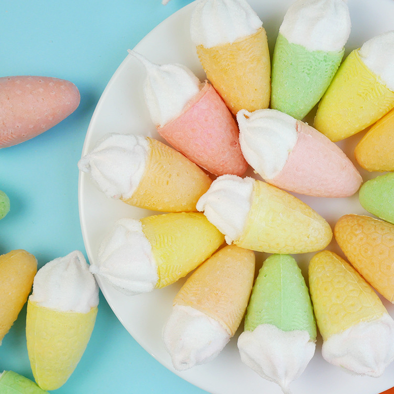 1 กก. Bulk Cone Ice Cream Marshmallow Batch Ice Cream Cup Crispy Marshmallow Cake Baking Decorative