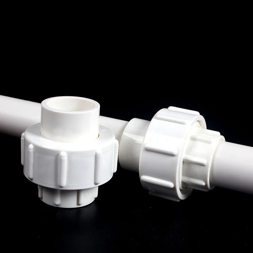 ขั้วต่อตรง PVC ขนาด 1/2" 3/4" 1", ขั้วต่อแบบถอดได้สําหรับถังรดน้ําสวน
