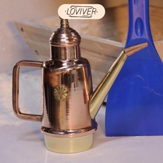 เครื่องจ่ายน้ํามันทองแดงยุโรปทําด้วยมือ450มิลลิลิตรเรียบเทขว…