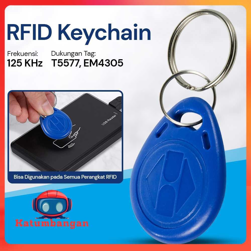 GANTUNGAN RFID Tag Key พวงกุญแจ ABS กันน้ํา 1 ชิ้น - KF02-5200