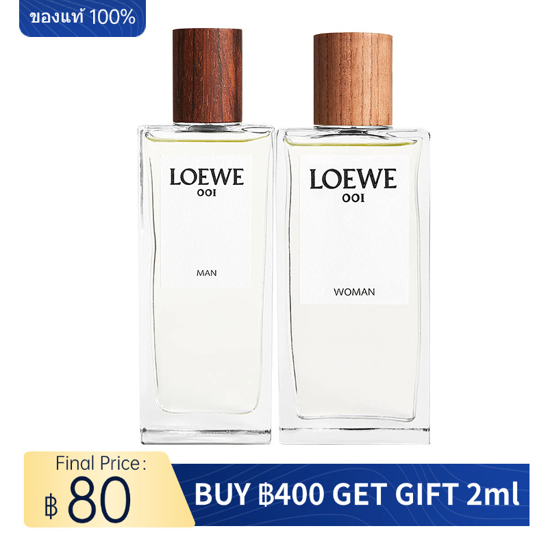 น้ำหอมแท้แบ่งขาย 💯001 Man & 001 Woman EDT 2ml/5ml/10ml น้ําหอมขนาดพกพา