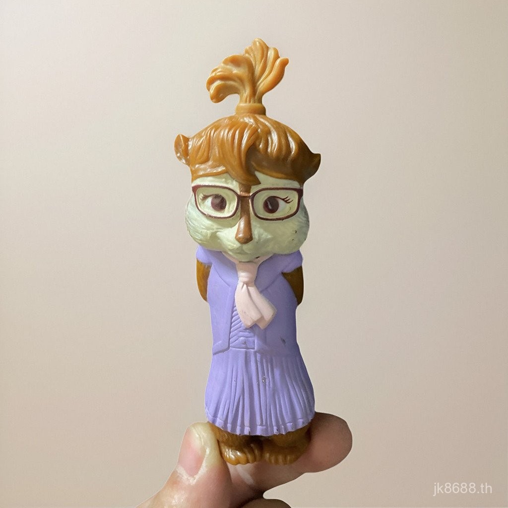 Animal Country Bulk McDonalds Toy Mouse Laibao Squirrel Doll Jewelry ไม่มีฟังก์ชั่นมีตําหนิ