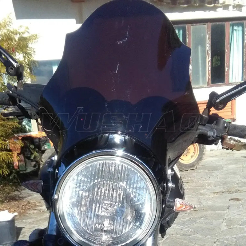 กระจกหน้าจอสําหรับ 1993 - 2017 Honda CBF600 CBF600N CBF500 CB500 CBF250 CB CB CBF 600 N NA 500 ASX 2