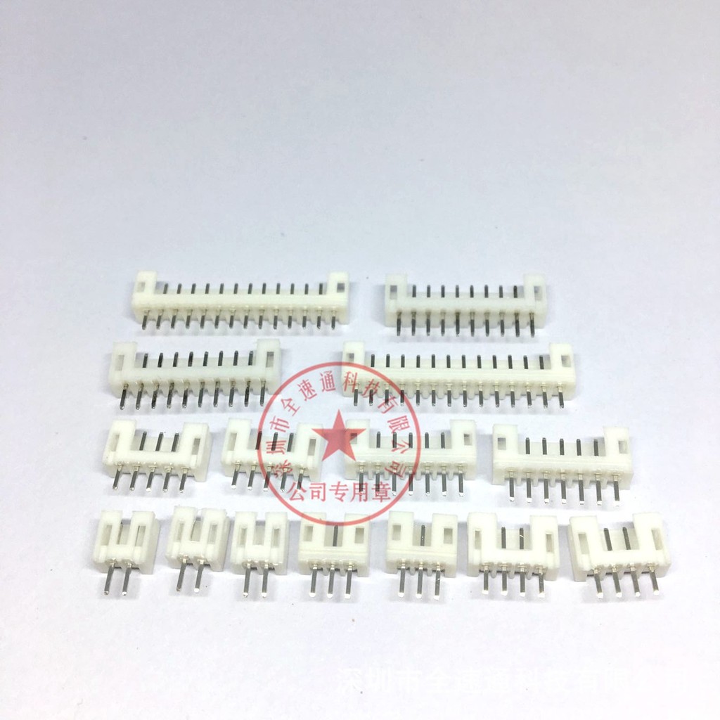 Connector Pin Holder PH2.0 PH2.0-16A 16P 2.0MM Pitch 16PIN ตรงเข็มสีขาว