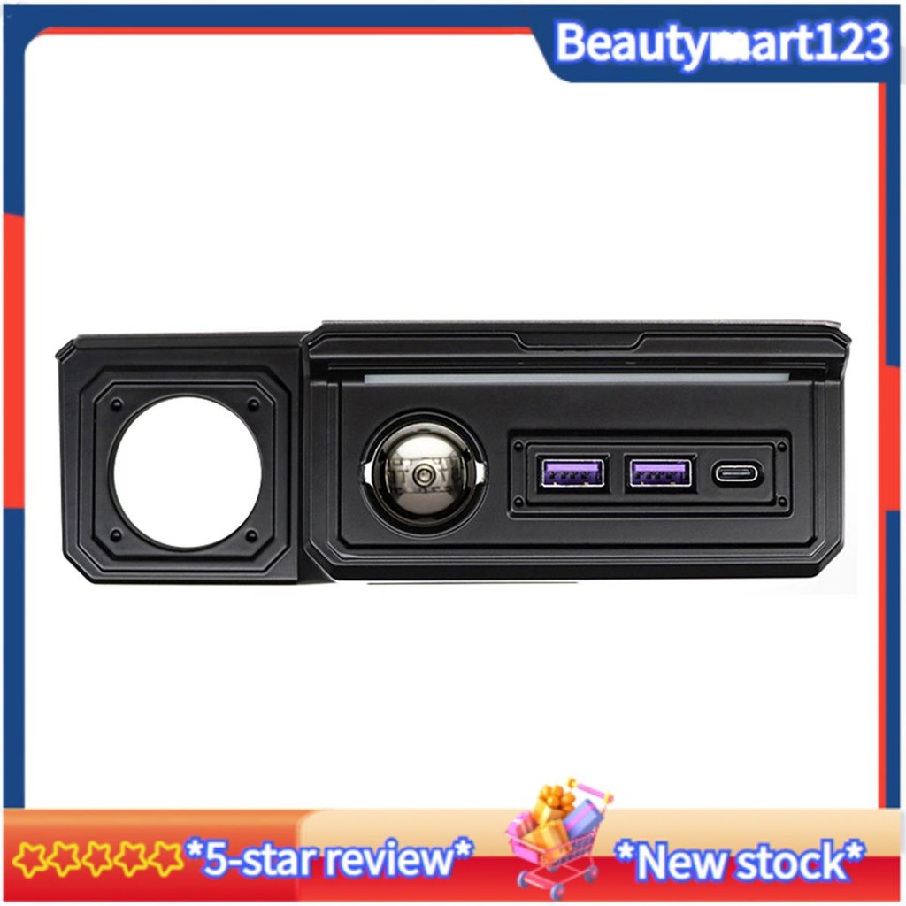 BMDual USB Car Charger และ Type-C พอร์ตชาร์จอะแดปเตอร์สําหรับ Jimny JB64 JB74W 2019-2023 LHD