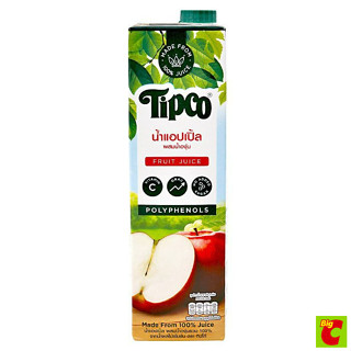 [Live] ทิปโก้ น้ำแอปเปิ้ลผสมน้ำองุ่น 100% 1,000 มล.