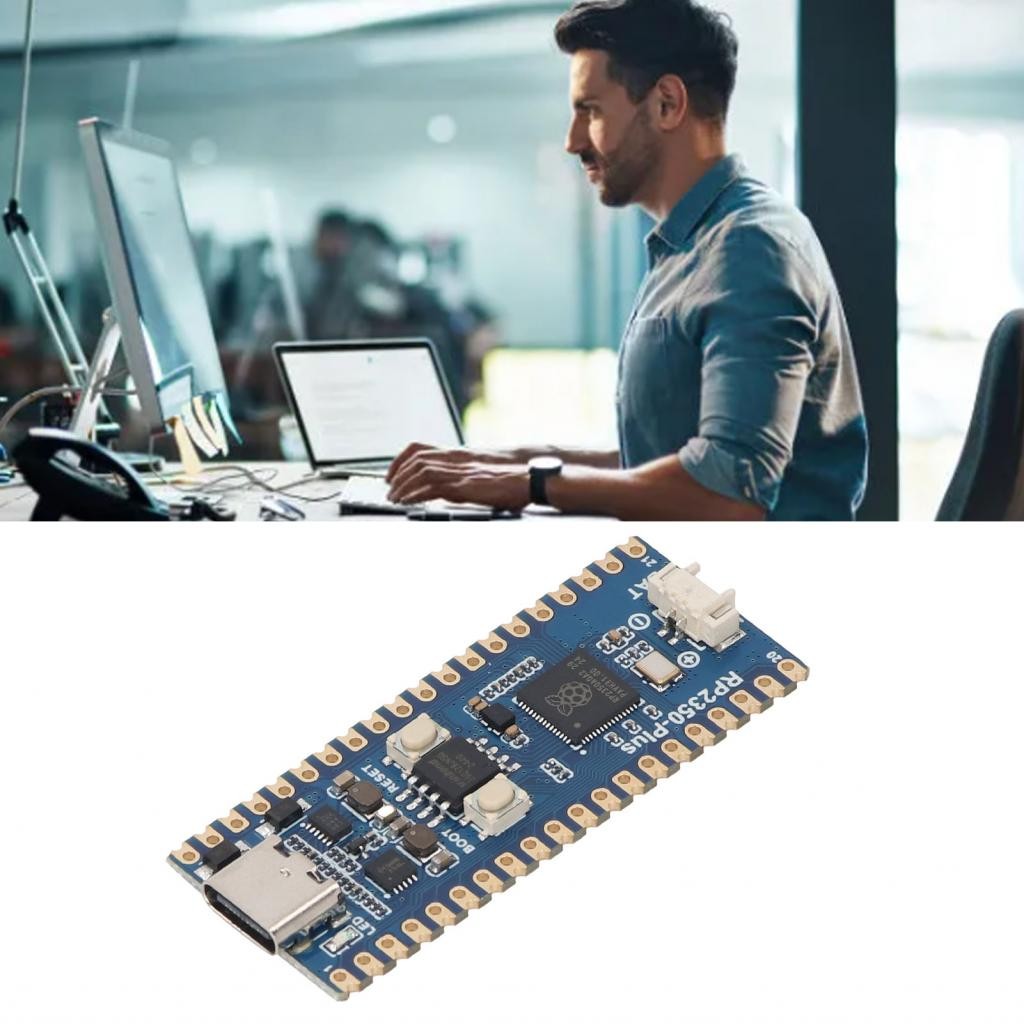 Seashorehouse2.ph RP2350-Plus บอร์ดพัฒนา Dual - core & Architecture Microcontroller 520KB Static RAM