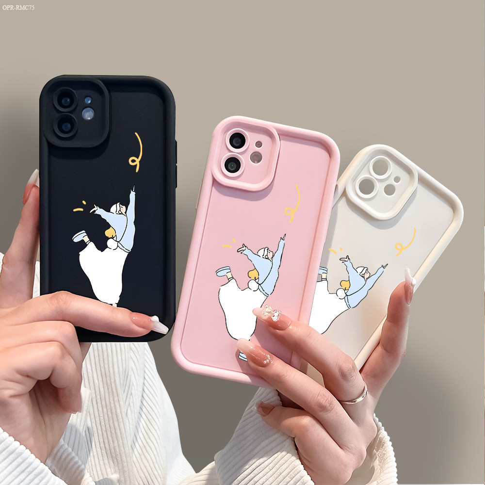 เคสนิ่ม For OPPO Reno 13 13F 12 12F 11 10 8 8T 7 7Z 6 6Z 5 4 4F Pro Plus 4G 5G เคสโทรศัพท์ เคสออปโป้ TPU Phone Case GS