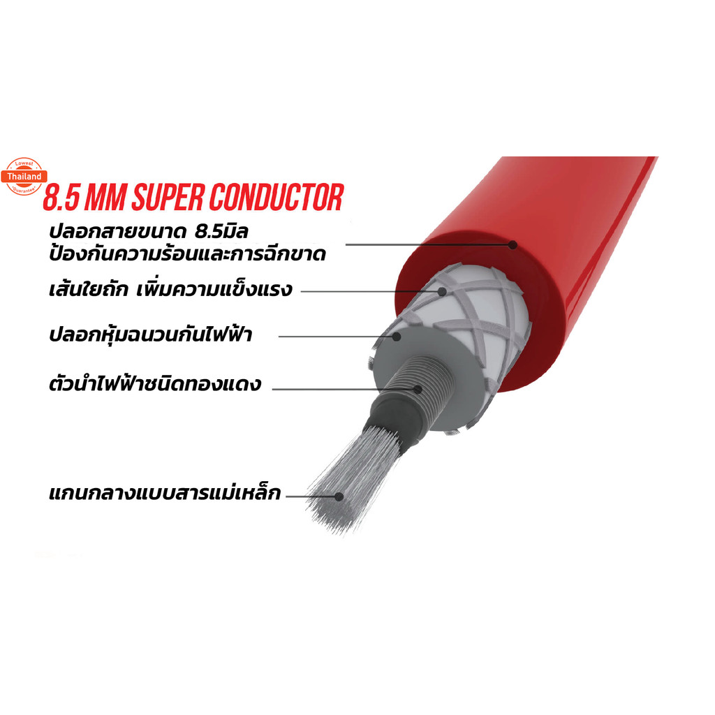 สายหัวเทียน MSD แท้ 8.5mm ความยาว 1 เมตร