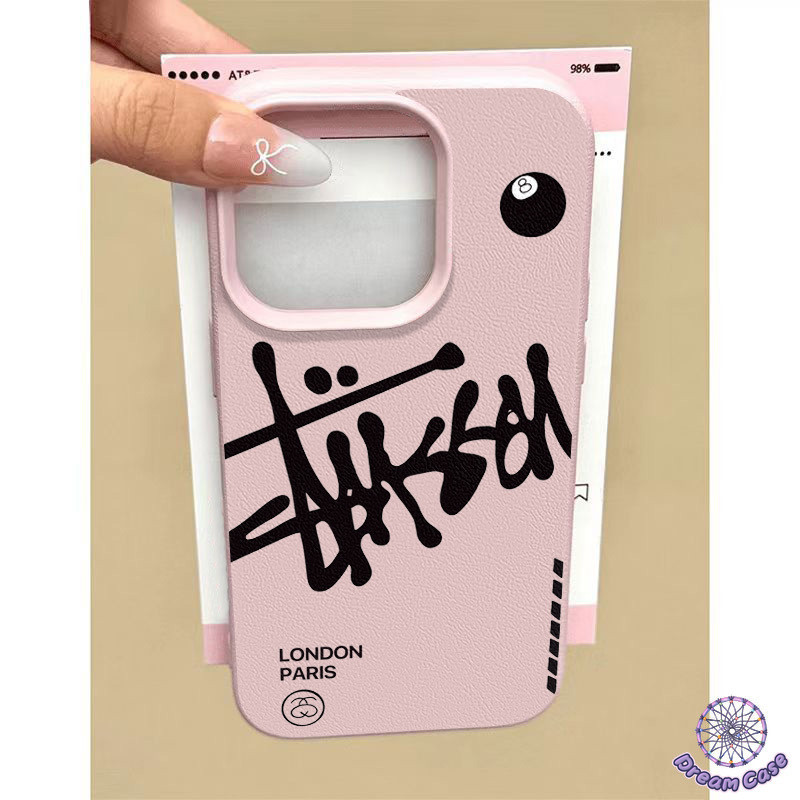 แฟชั่นภาษาอังกฤษกราฟิติแบรนด์ซอฟท์ เคส IPhone 17 11 16 13 Pro Max 15 14 12 Pro Max 7Plus 15 16 8 14 7 Plus XR X XS Max