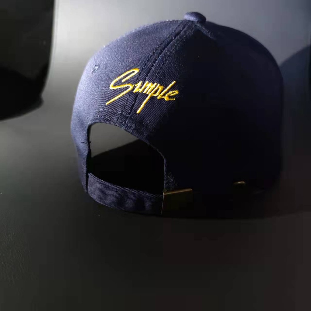 หมวกเบสบอลสามมิติแบบปรับได้ ออกแบบโดยทีม NAVI และลายเซ็น S1mple เหมาะสำหรับทั้งชายและหญิง