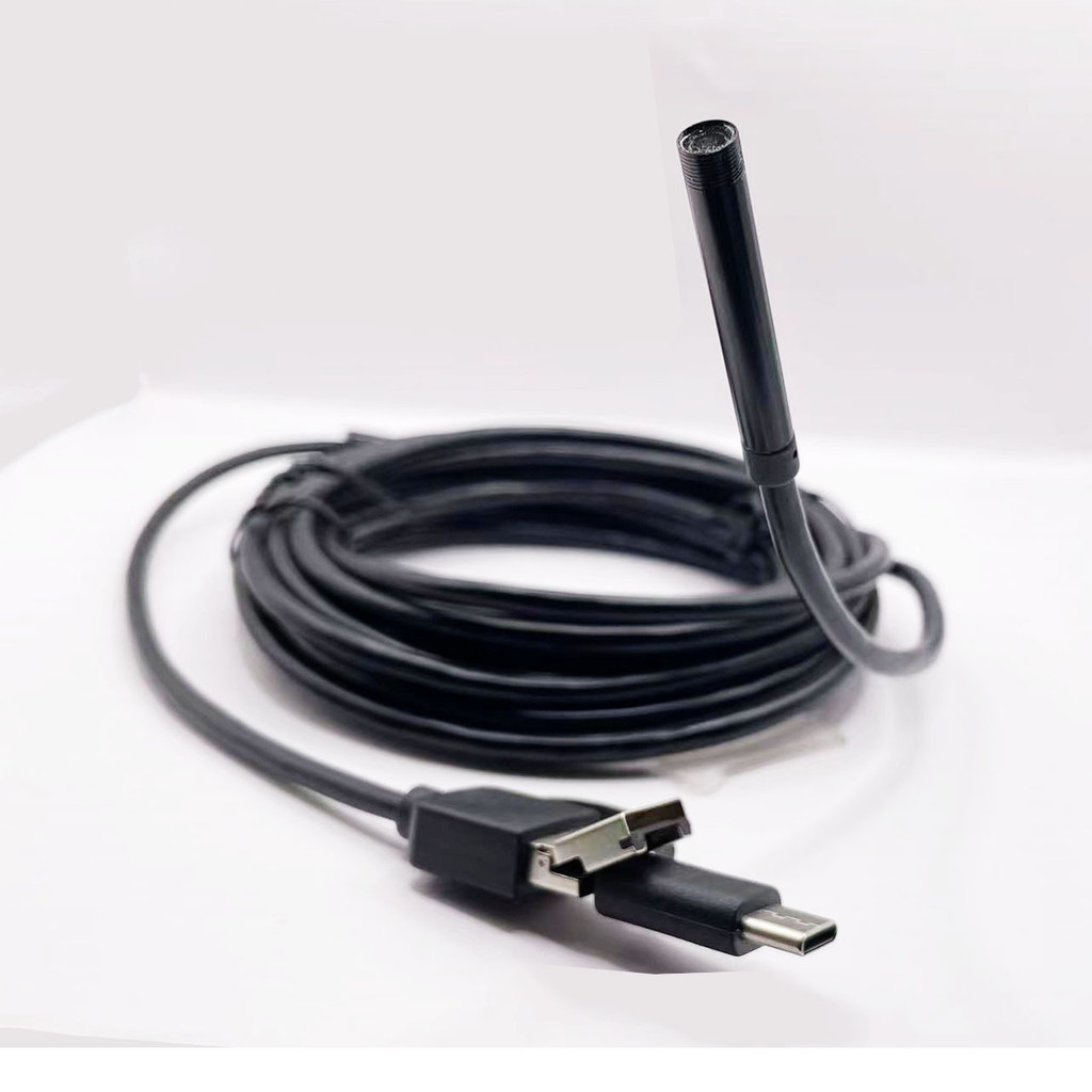 กล้องเอนโดสโคปจากโรงงาน 1080p Pipeline กล้องอุตสาหกรรมสามในหนึ่งเดียวเครื่องมือตรวจจับรถยนต์ Probe V