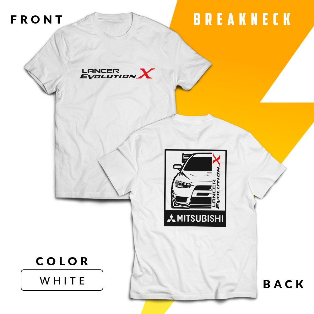 Mitsubishi Lancer Final Evolution 10 X JDM ยานยนต์รถ T เสื้อ (อุปกรณ์เสริมเสมอ)