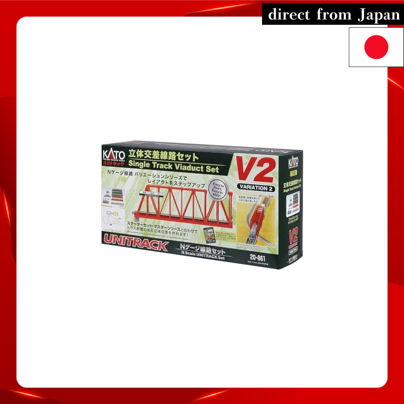 KATO N Gauge Inner Double Track Endless Set V2 20-861 Railroad Model Rail Set