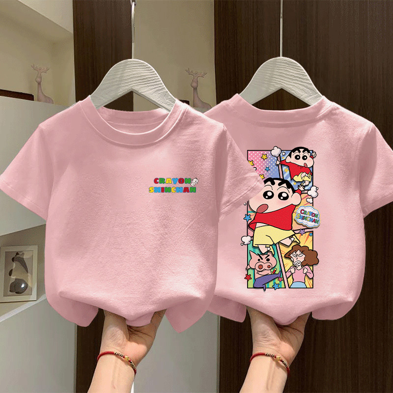 Yout-children เสื้อเด็ก เสื้อคอกลม ใส่สบาย cotton ลายพิมพ์แฟชั่น 2-9 ขวบ เด็ก 'XIAOXIN'