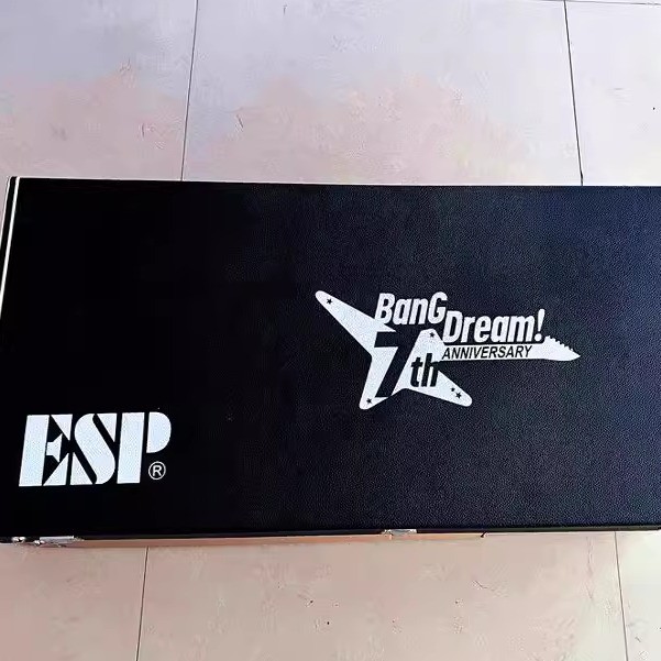 ESP Co-Branded Bangdream Random Kasumi Shining Star Red Electric Guitar Case Alien Guitar Case