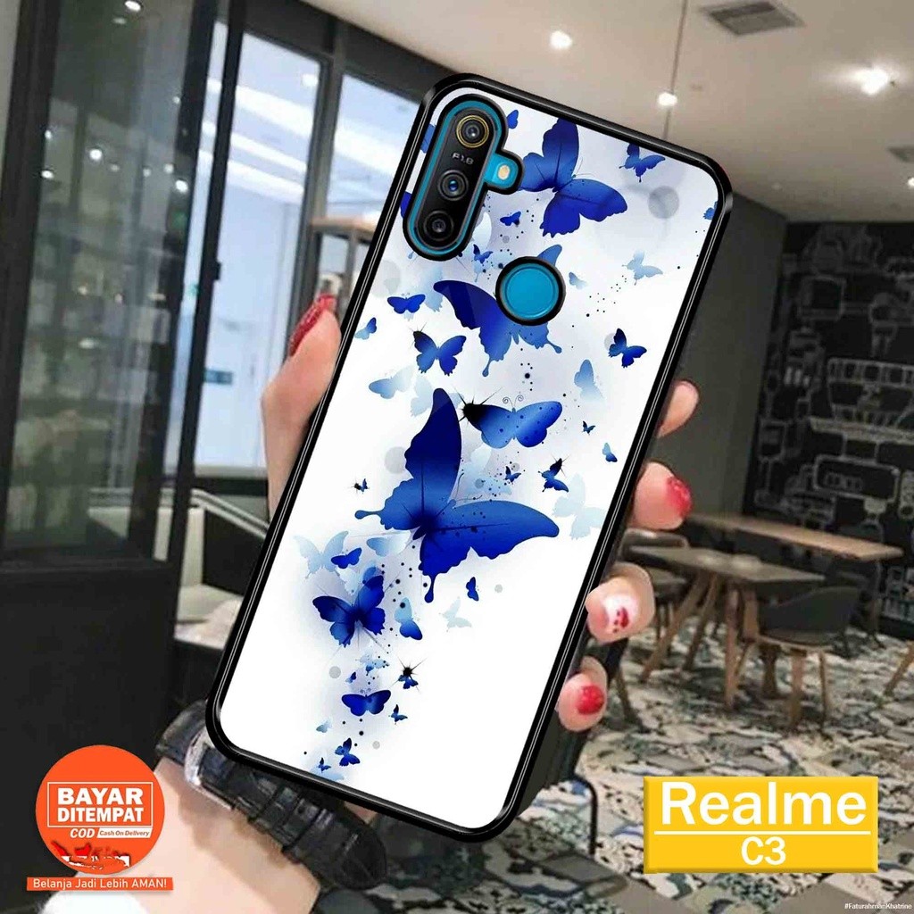 HP เคส Realme C3 ล่าสุด Success - เคส Realme มันเงา - เคส Realme หรูหรา - เคส Realme Glass Softcase 