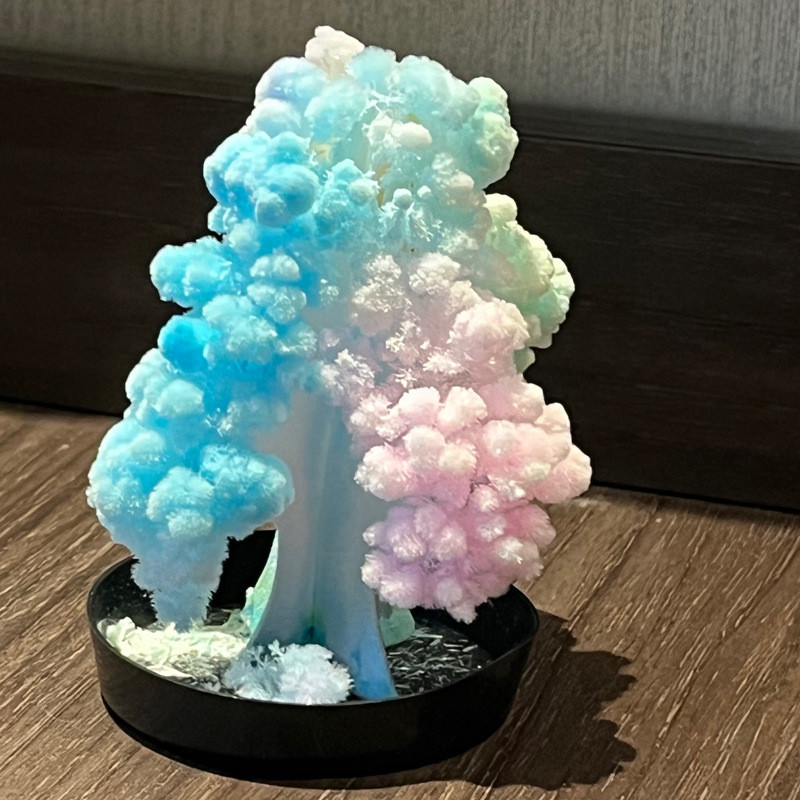 กระดาษ Tree Blossom คริสตัล Magic Tree Hairy Fine Phenomenon การทดลองทางวิทยาศาสตร์ออกดอกต้นคริสต์มา
