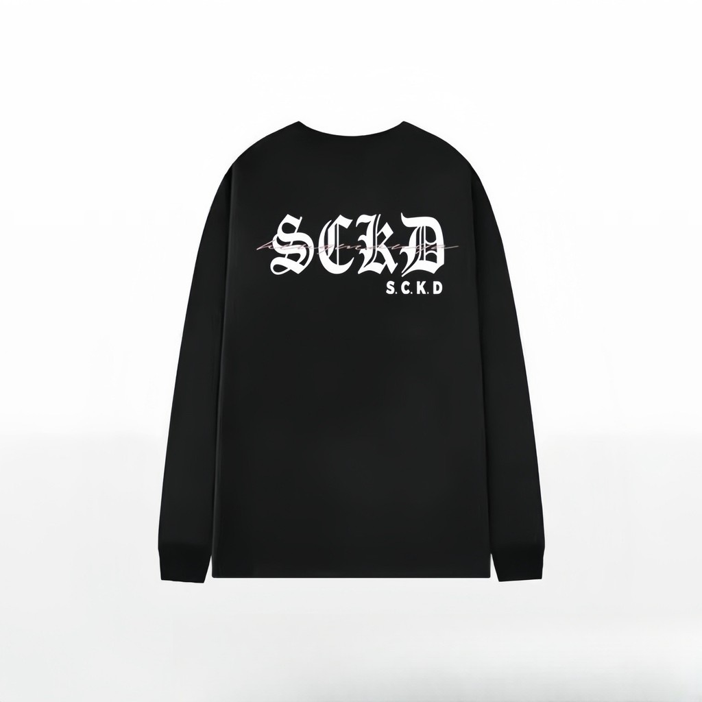 COD 2025 Harajuku Lazy Artistic Trendy Solona 210g Cuffed Long Sleeve Simple Elegant New Ins Versati